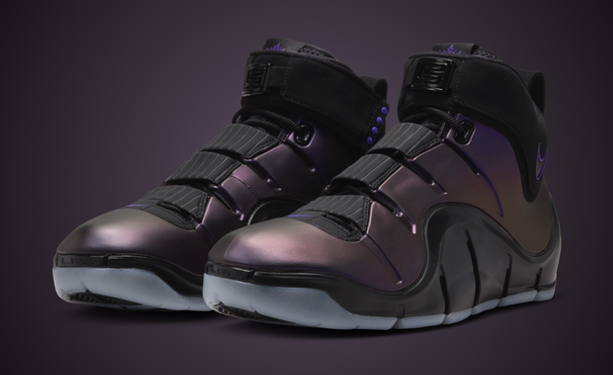 The Nike Zoom LeBron 4 Eggplant Releases May 2024