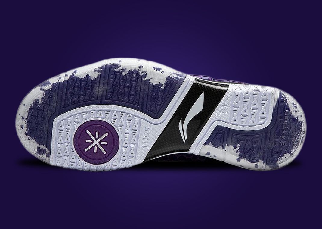Li-Ning Way of Wade Limited Edition syn Sting Ray skin Purple all star Size 15 Way of Wade 1 Retro “Purple Stingray” – LiNing Way of Wade  main image 3