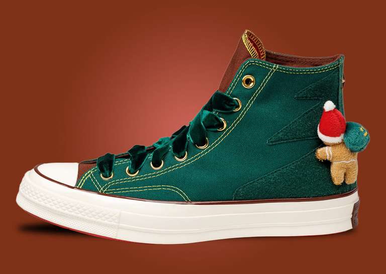 Converse Chuck 70 Hi Gingerbread Man Left Side Lateral