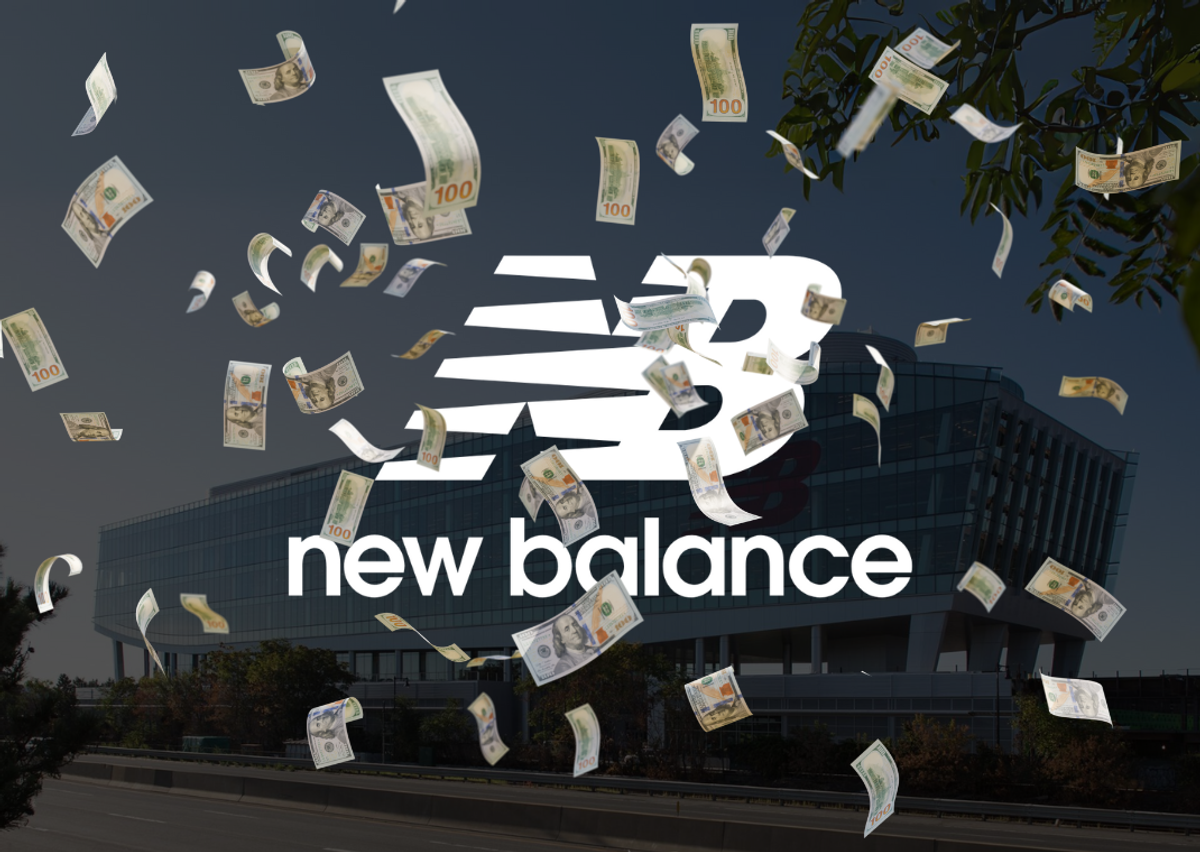 New balance sales down hotsell