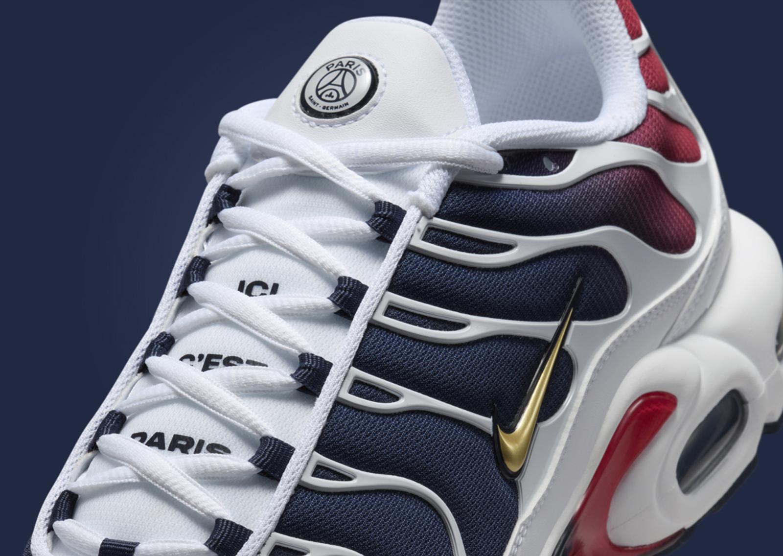 Paris Saint-Germain x Nike Air Max Plus Tongue