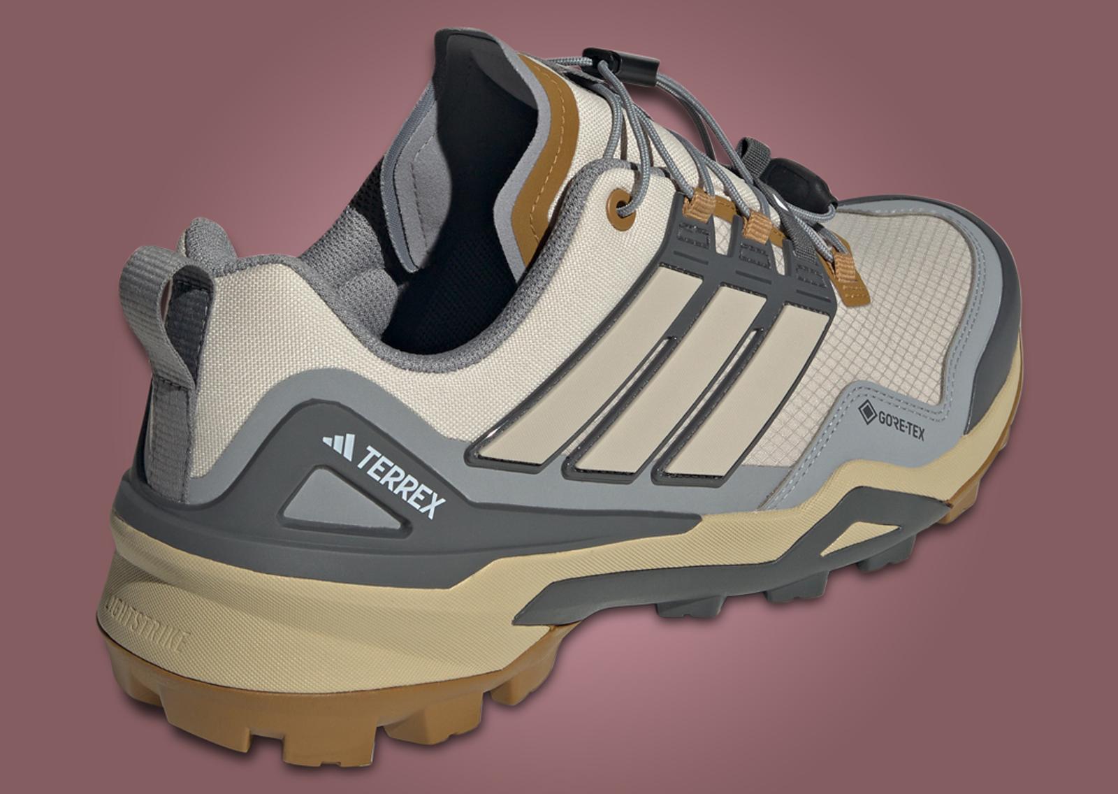 adidas Terrex Skychaser GORE-TEX Wonder Beige Heel Angle