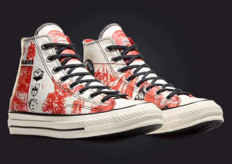 Dungeons & Dragons x Converse Chuck Taylor All Star Egret Multi Angle