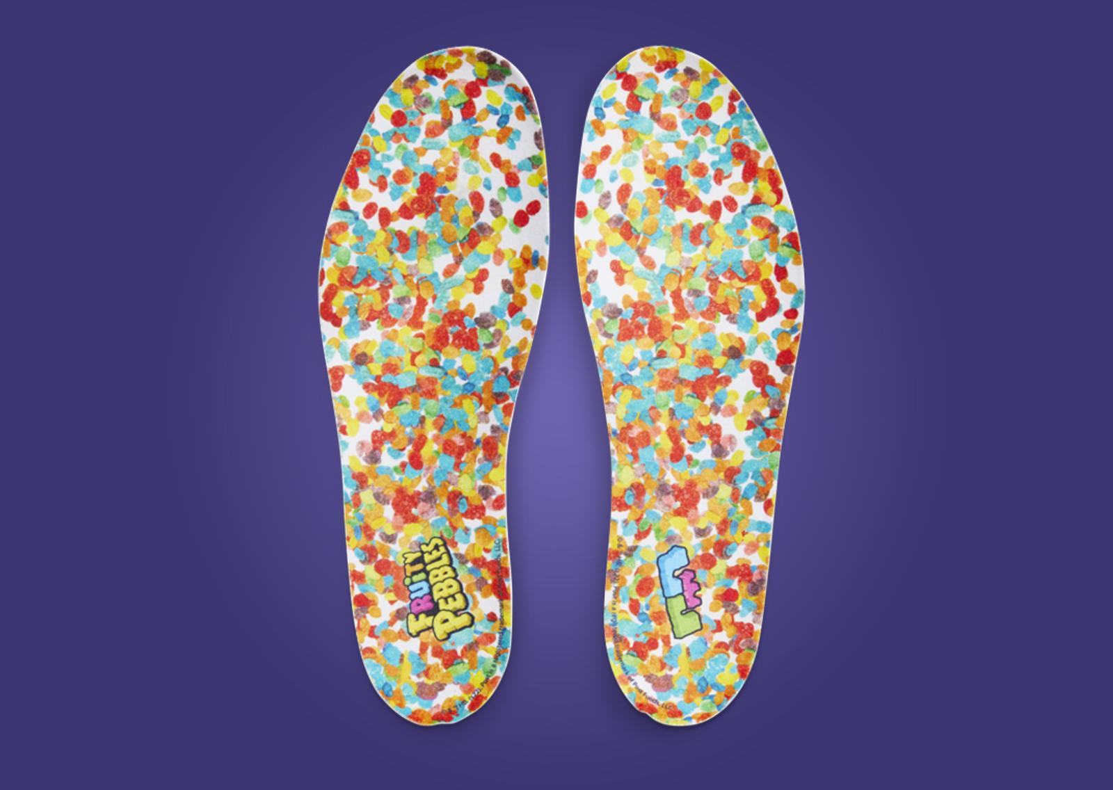 Nike LeBron 4 Fruity Pebbles Insoles