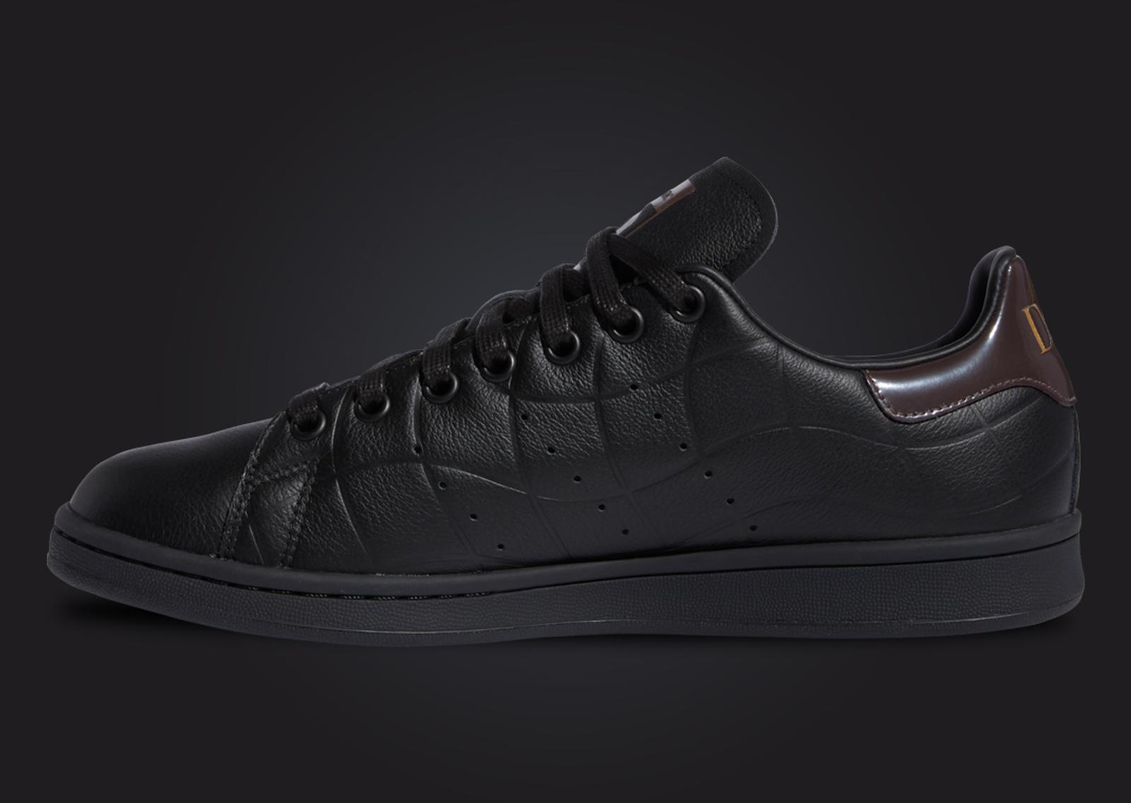 DIME x adidas Stan Smith Core Black Medial