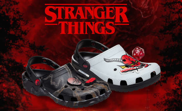Stranger Things x Crocs Classic Clog Collection
