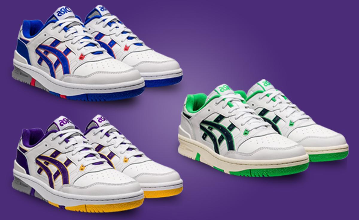 The ASICS EX89 NBA Pack Pays Tribute To A Trio Of Legendary Basketball Teams