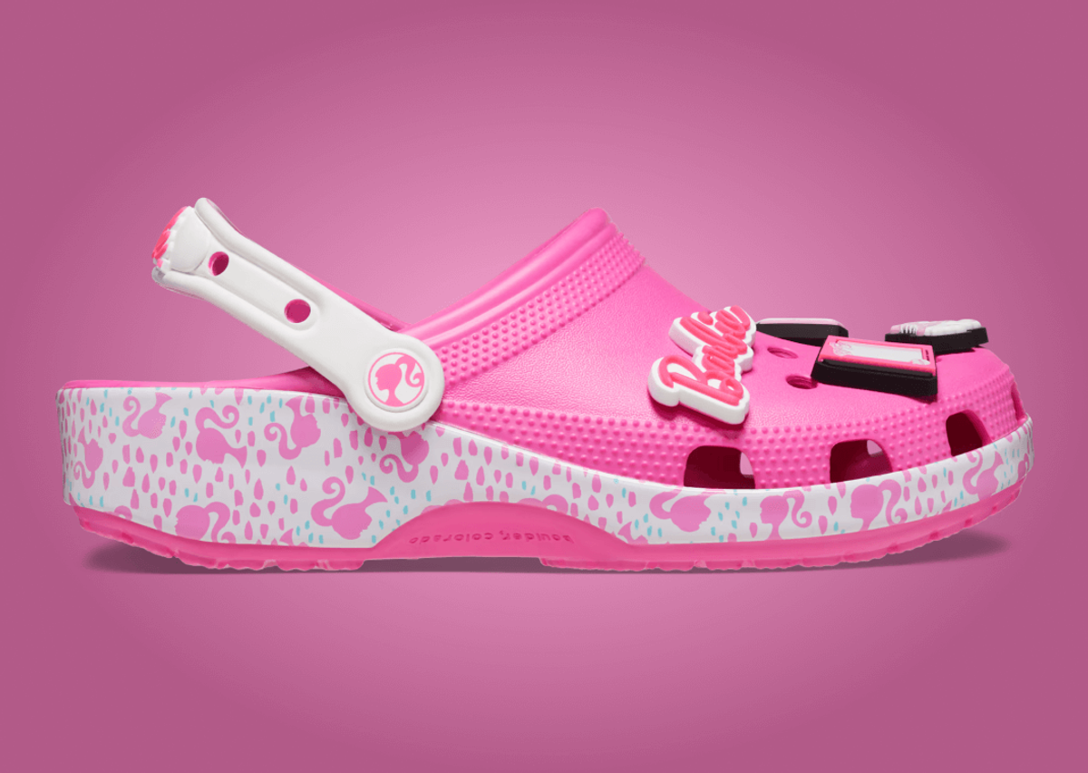 Barbie themed white crocs｜TikTok Search