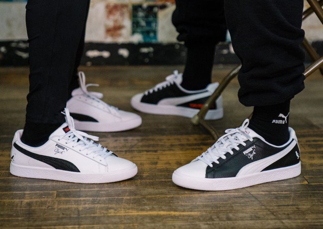 Puma clyde deals x staple