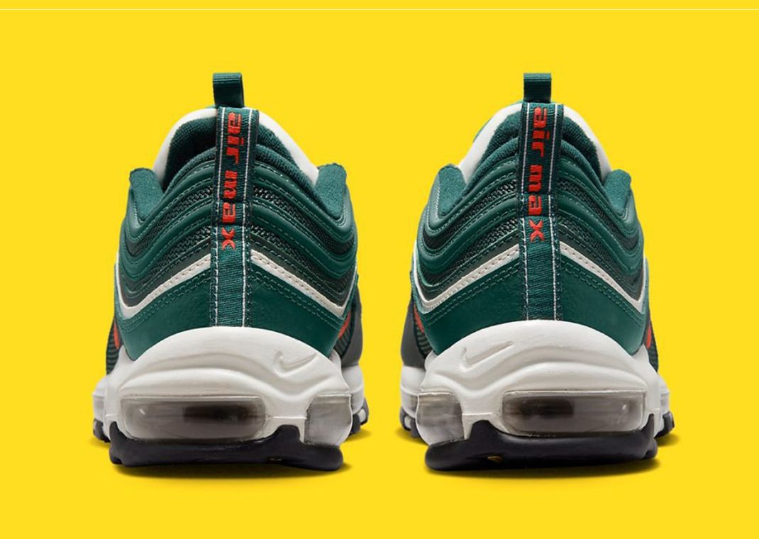 Air max 97 top green red yellow