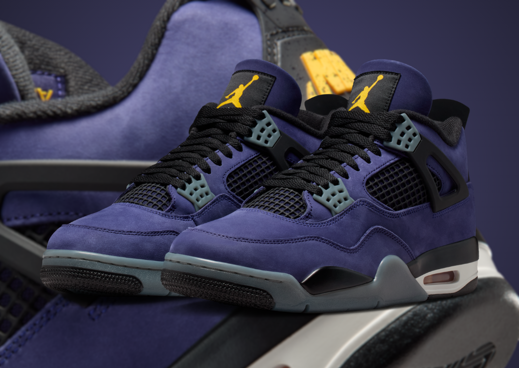 jordan 4 metallic purple finish line