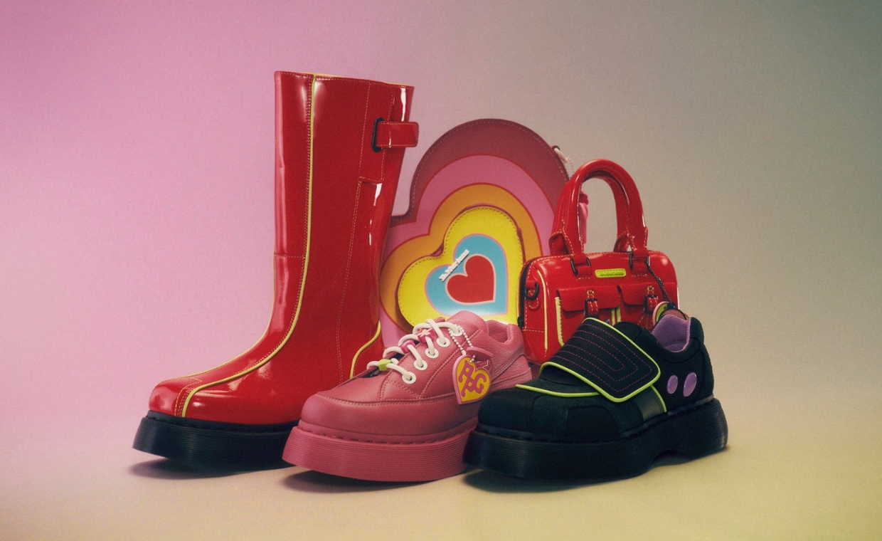 The Powerpuff Girls x Dr. Martens Heroes and Villains Collection
