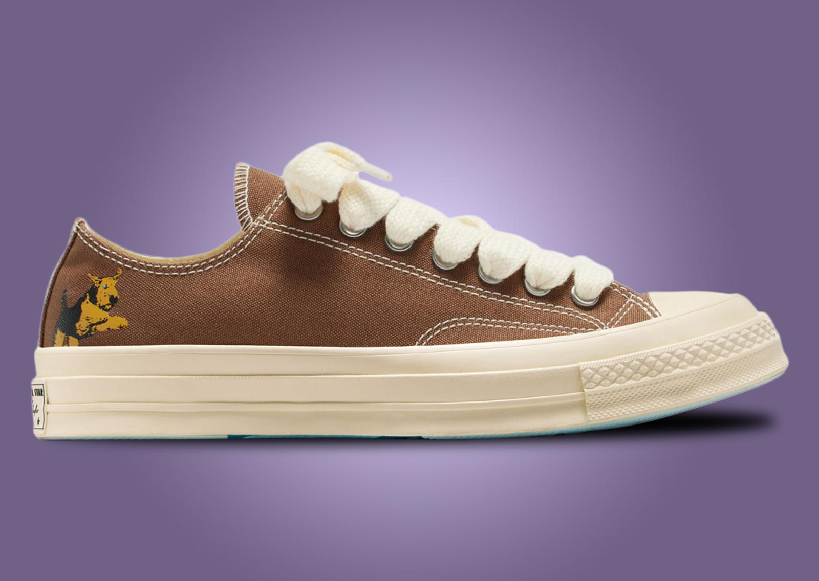 Golf le FLEUR* x Converse Chuck 70 Ox Darryl Dachshund Lateral