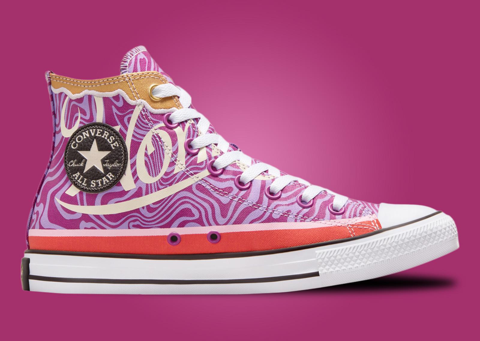 Willy Wonka x Converse Chuck 70 Swirl Medial