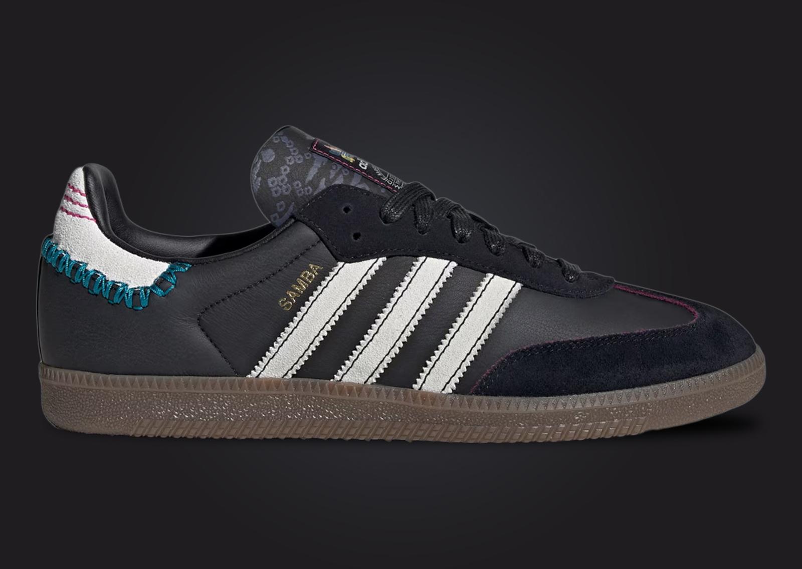 Fefei Ruan x adidas Samba OG CNY Black Lateral