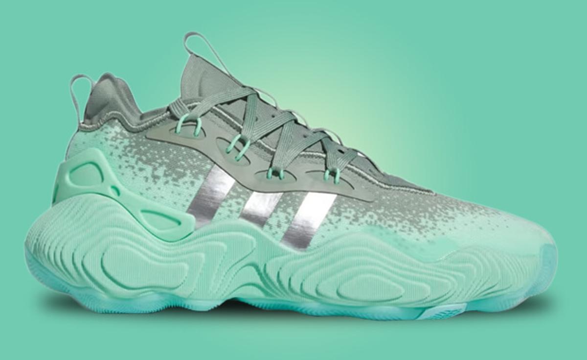 The adidas Trae Young 3 Pulse Mint Releases October 2023