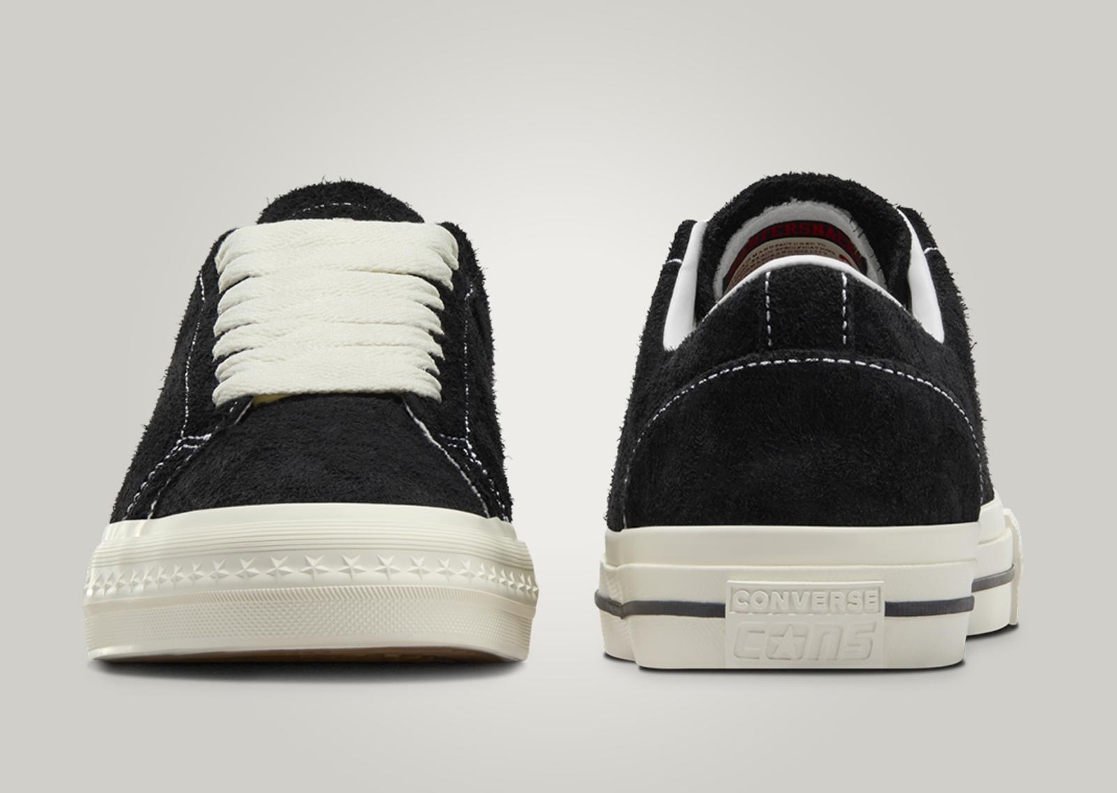 Quartersnacks x Converse One Star Pro Ox Black Toe and Heel