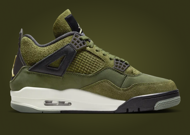 The Air Jordan 4 Craft Olive Releases Sooner Than Expected!