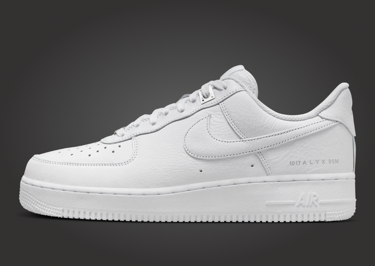 1017 ALYX 9SM x Nike Air Force 1 Low SP White Lateral