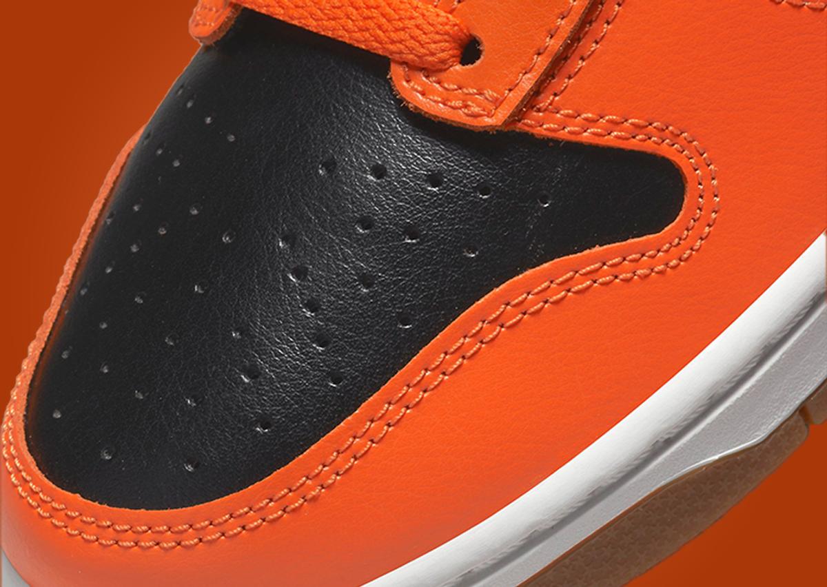 Black And Safety Orange Dresses The Latest Nike Dunk High