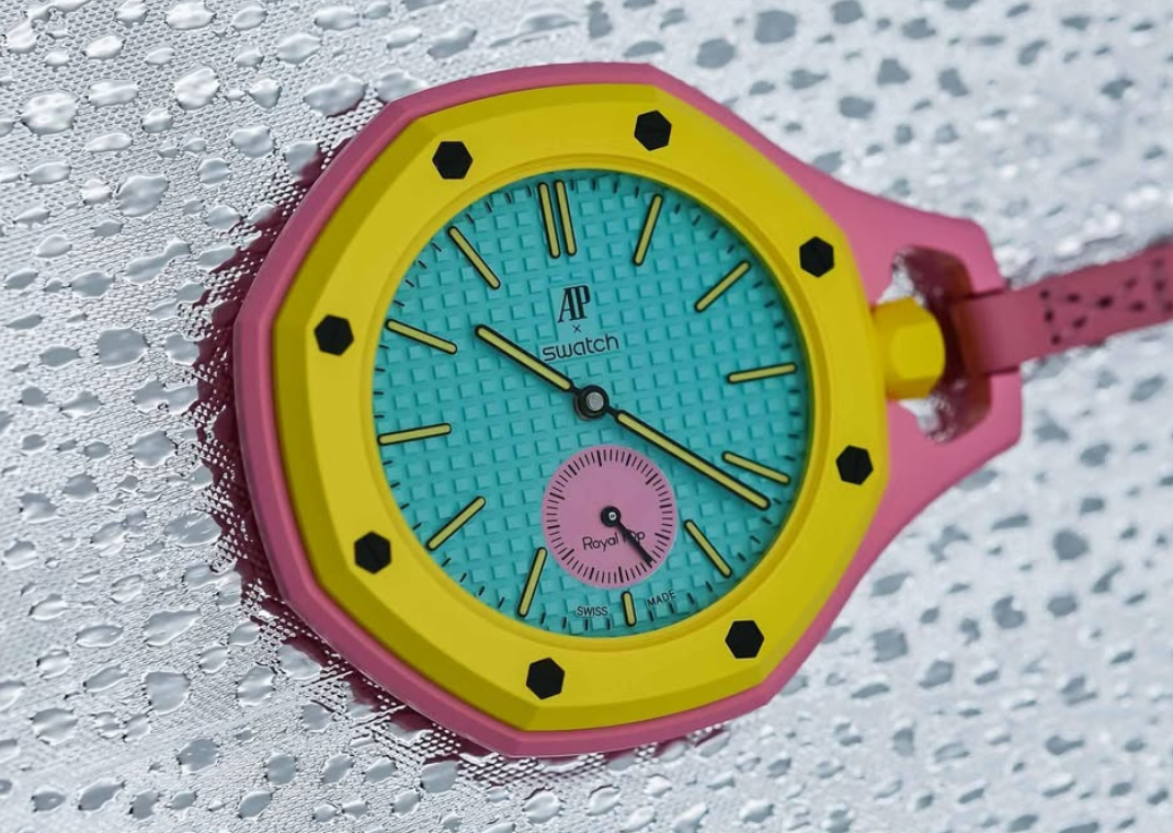 Official Look at the Audemars Piguet x Swatch Royal Pop