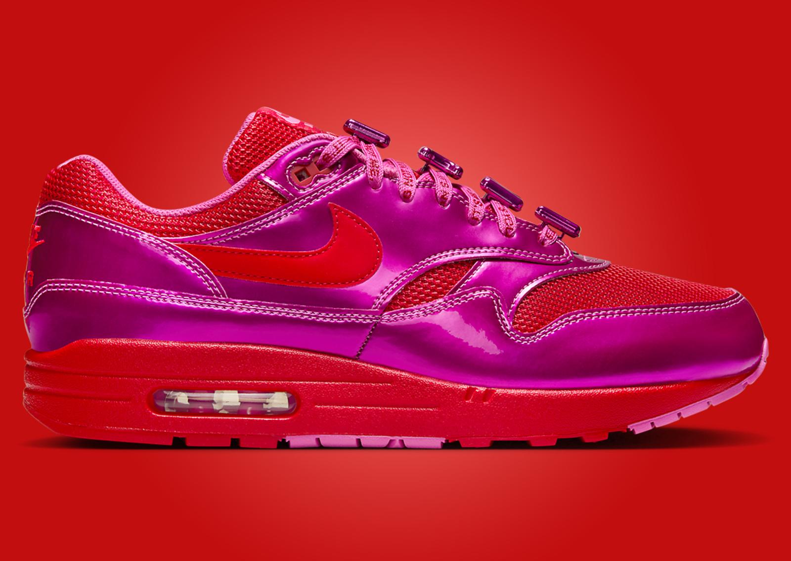 Nike Air Max 1 Valentine’s Day Playful Pink (2025) Lateral