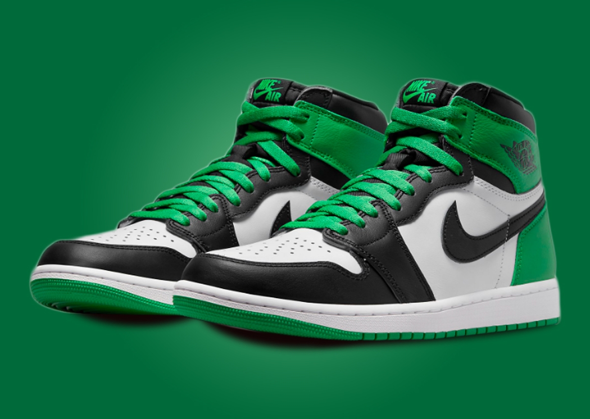 men's air jordan retro high og celtics sneaker - Main Image