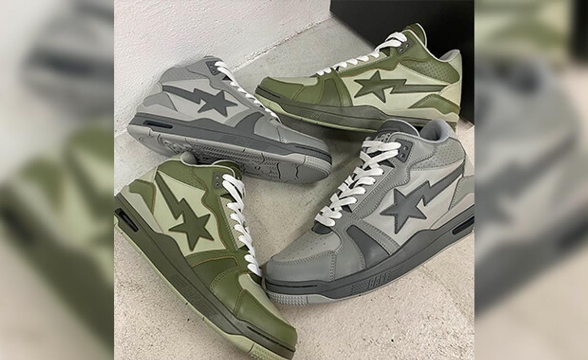 BAPE's New Clutch Sta Sneaker Has Clear Notes of the Air Jordan 3