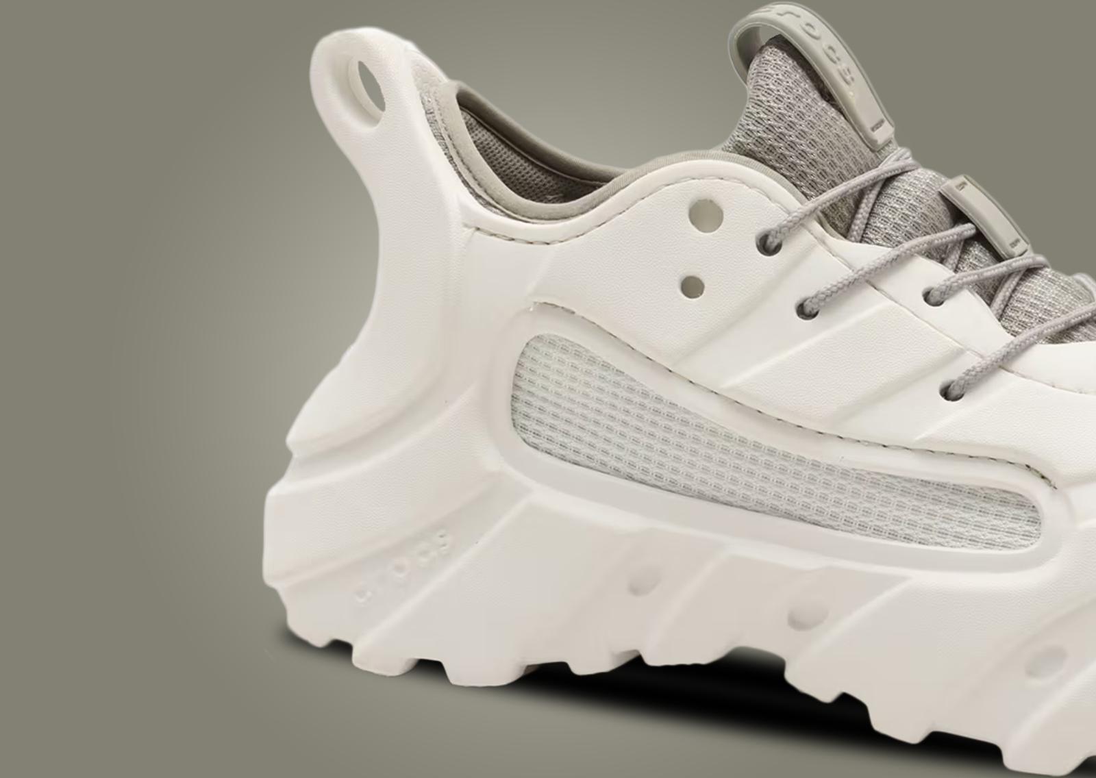 Crocs Nova Trek White Heel Detail