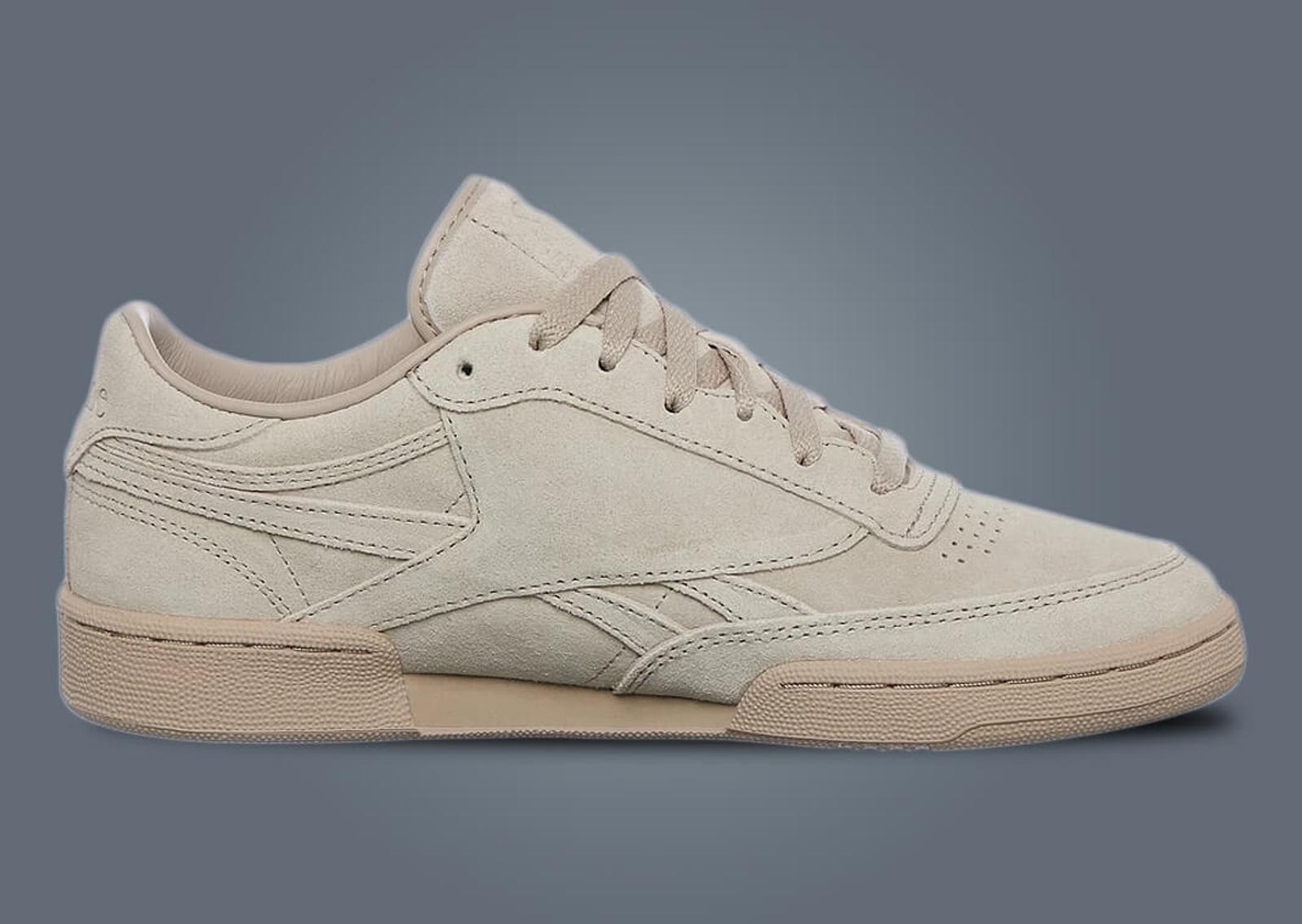 Dime x Reebok Club C Revenge Light Sand Medial