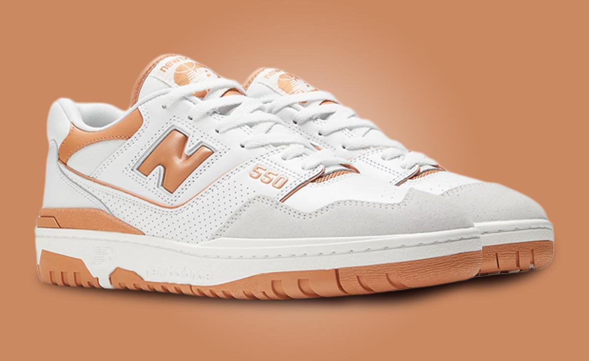 New Balance's 550 Munsell White Sepia Is Irresistibly Clean