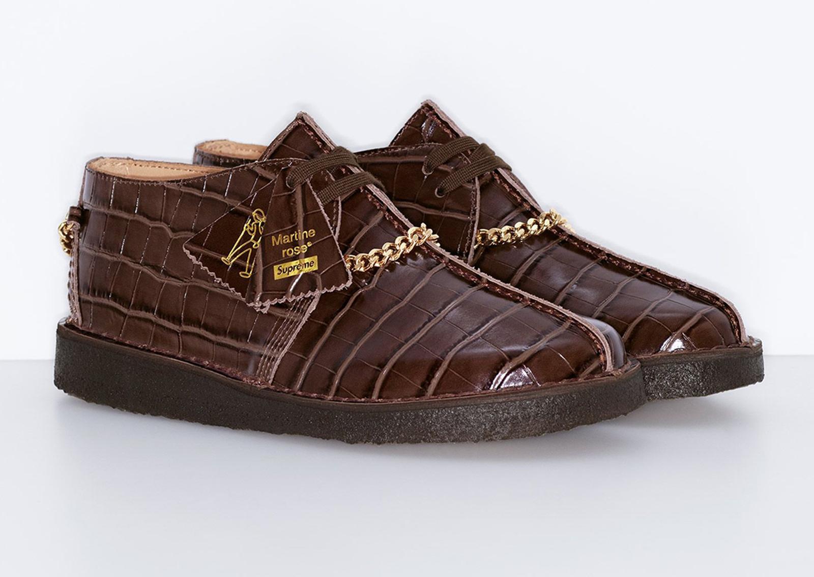 Martine Rose x Supreme x Clarks Originals Desert Trek Brown Angle