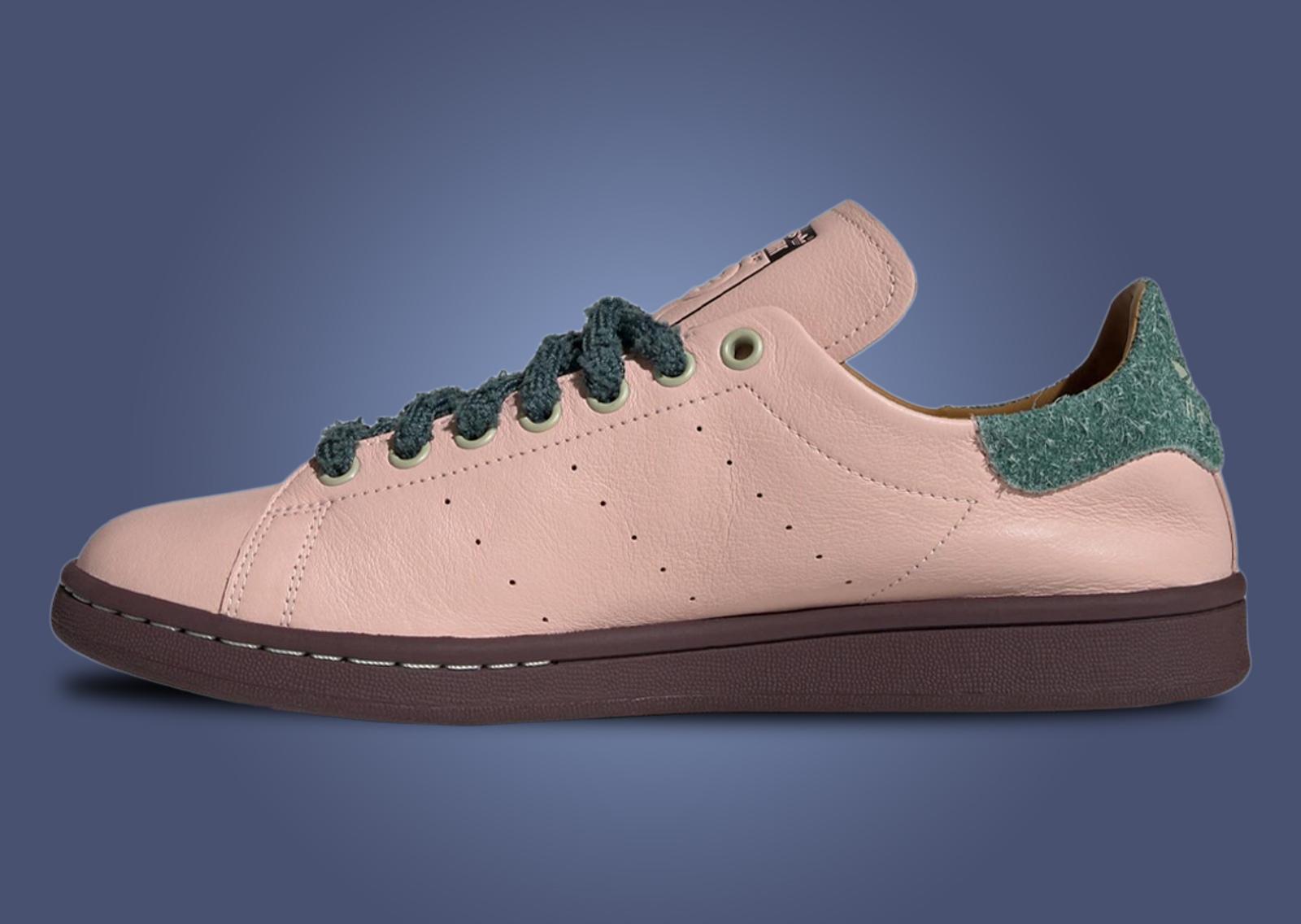 Brain Dead x adidas Stan Smith Vapour Pink Medial