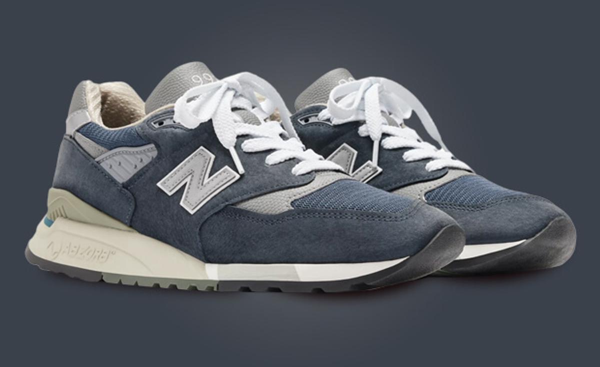 New Balance's 998 Made in USA Comes in a Classic Navy Colorway