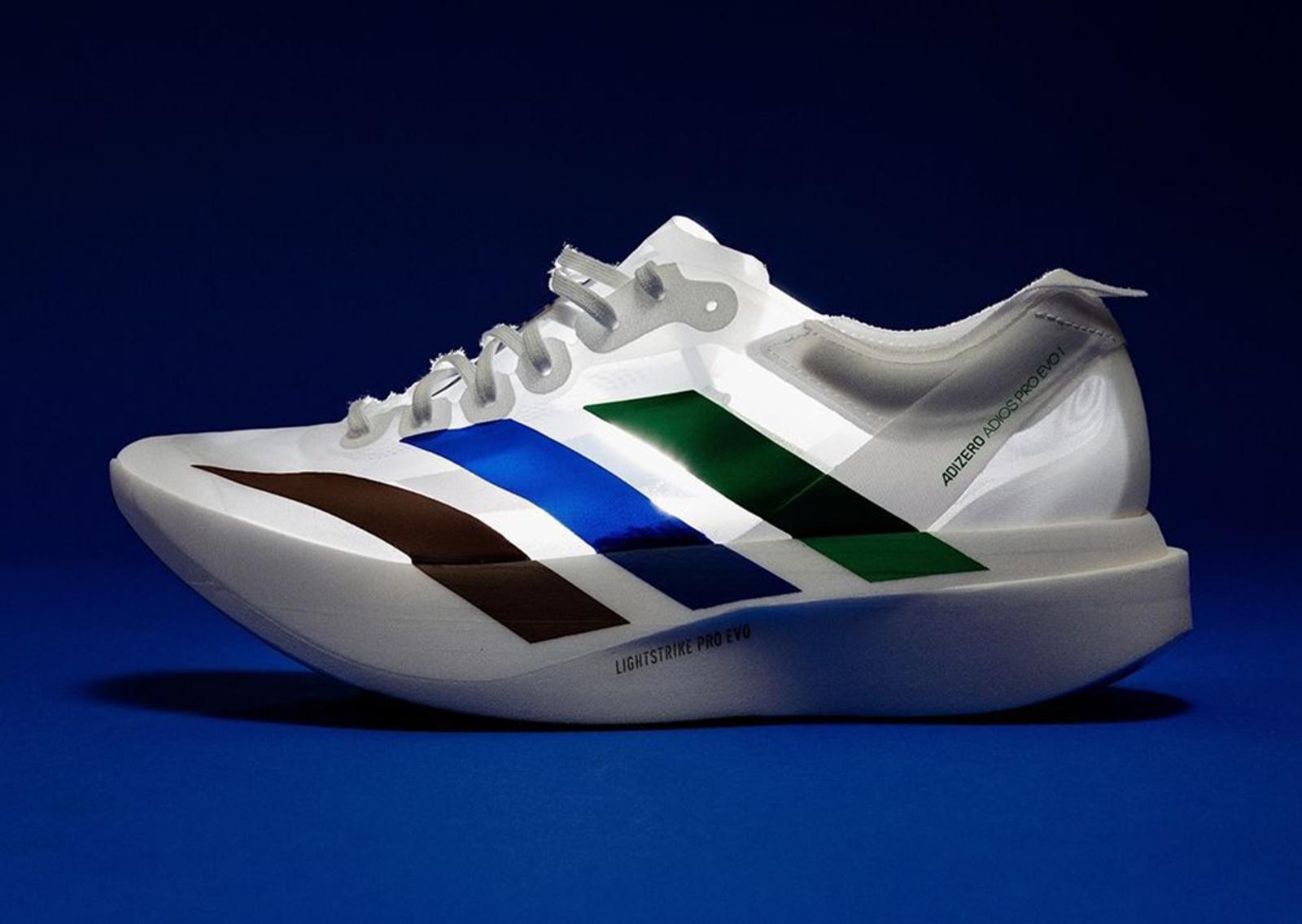 Pharrell Williams x adidas Adizero Adios Pro Evo 1 Earth Lateral