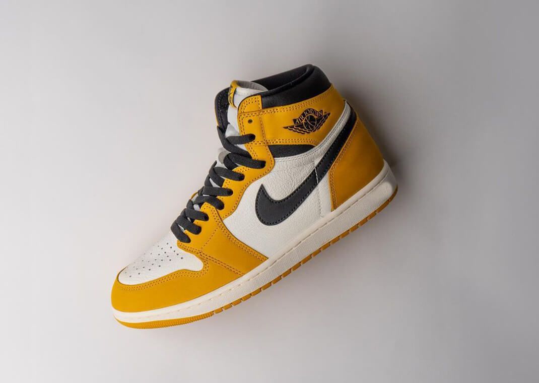 The Air Jordan 1 High Yellow Ochre Drops Spring 2024