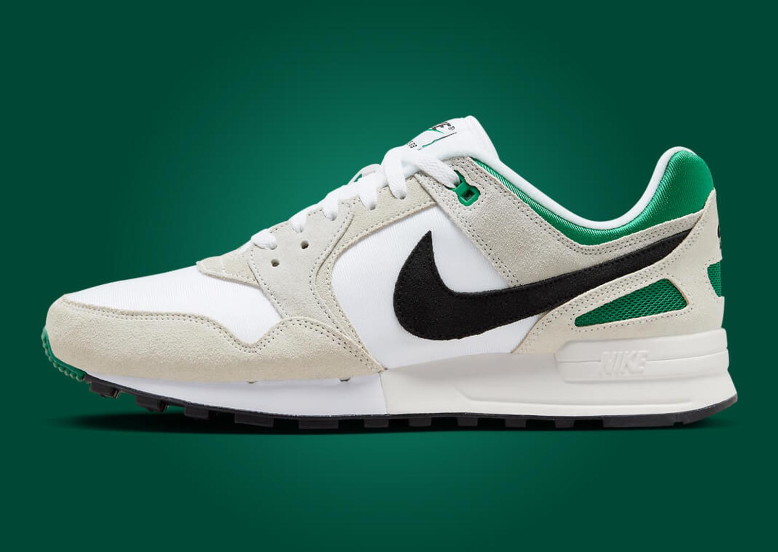 Nike Air Pegasus 89 White Black Malachite Lateral