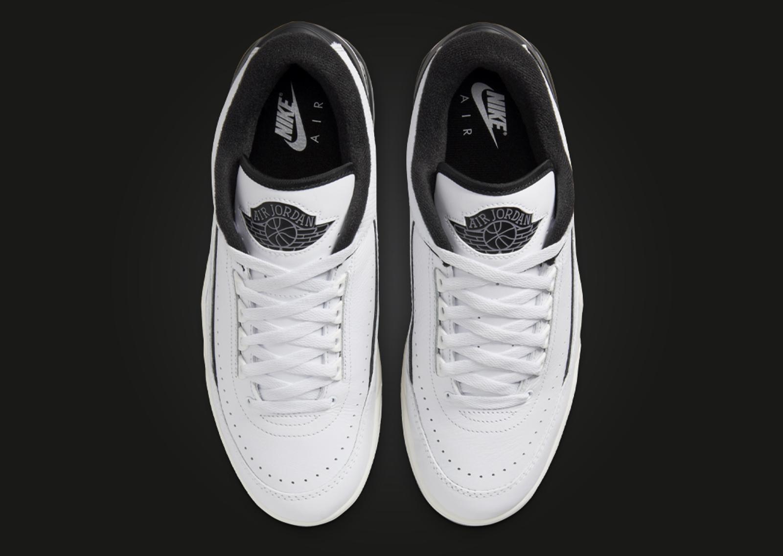 Air Jordan 2/3 White Black Top