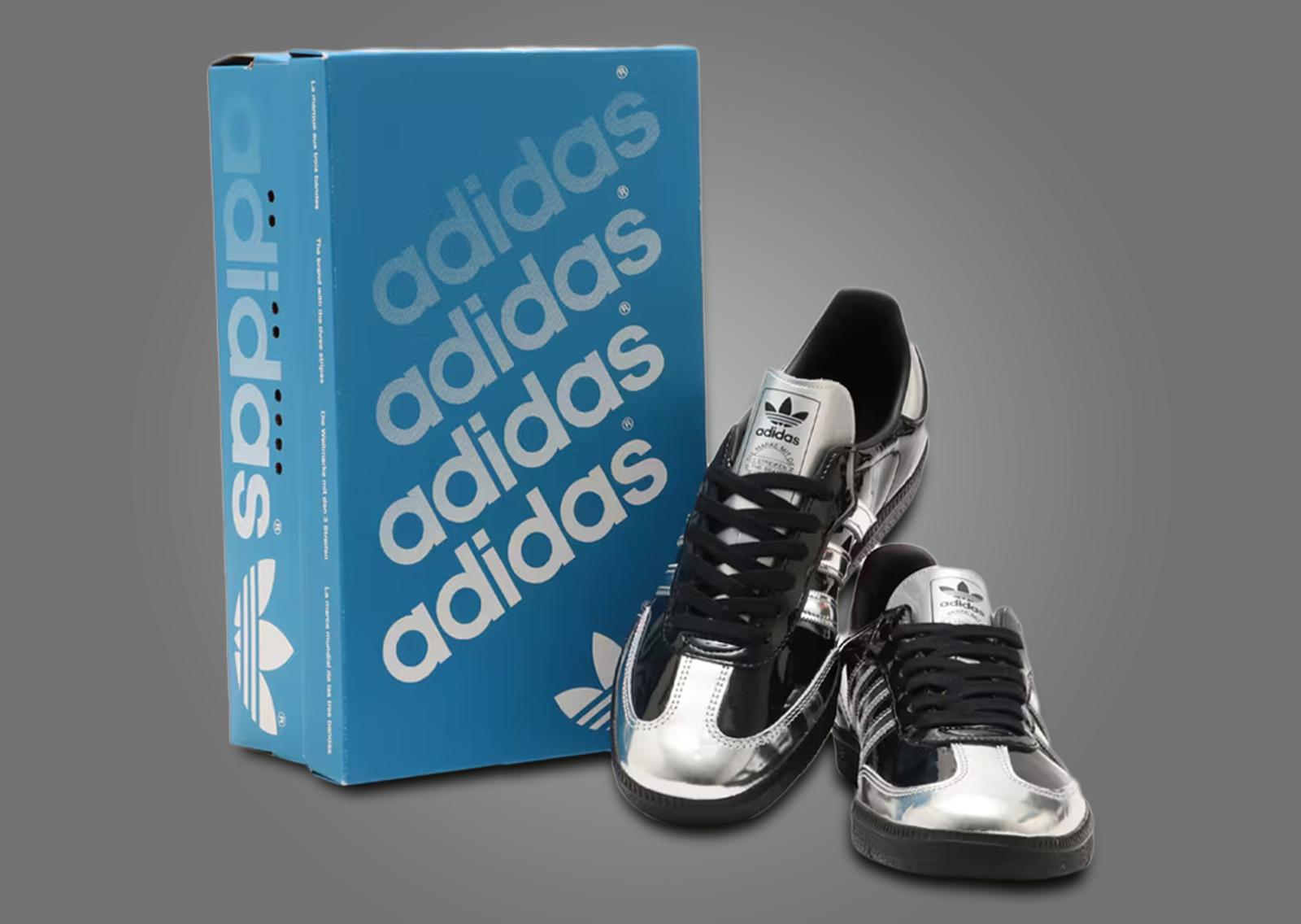 atmos x adidas Samba Tuxedo Packaging