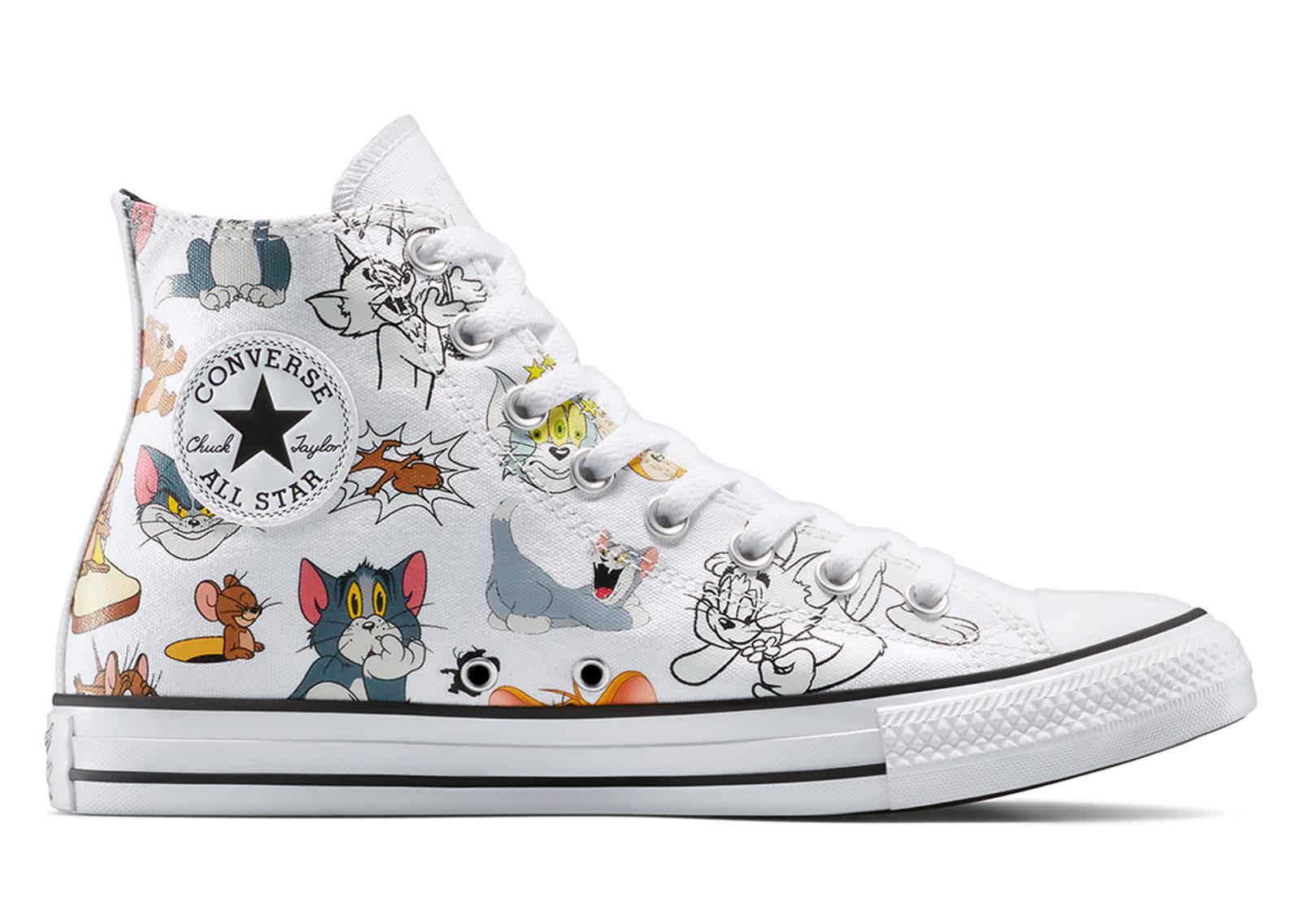 Tom & Jerry x Converse Chuck Taylor White Medial