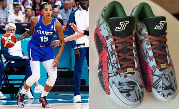 Gabby Williams Shares her Attack on Titan-Themed Jordan Tatum 2 PE