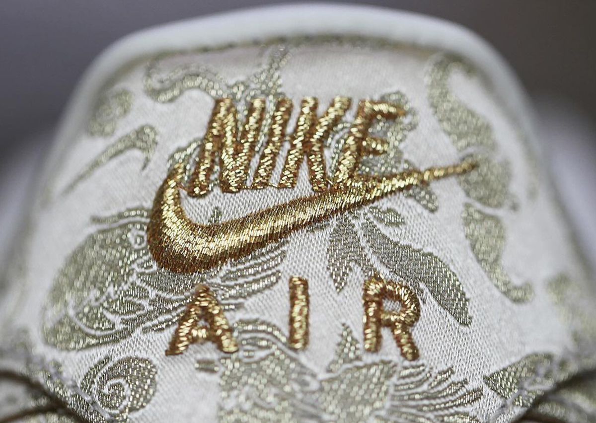 Nike Air Force 1 Low CNY (W) Embroidery Detail