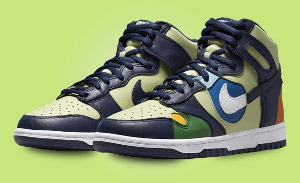 Pistachio Shades Take Over This Nike Dunk High See-Thru