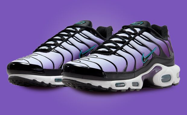 Air max plus clearance womens purple and black