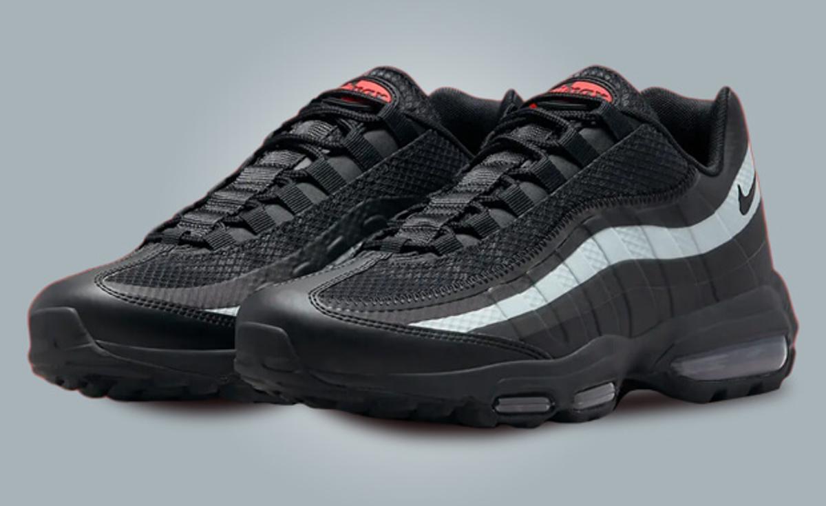 Black, Red, And Grey Grace the Nike Air Max 95 Ultra