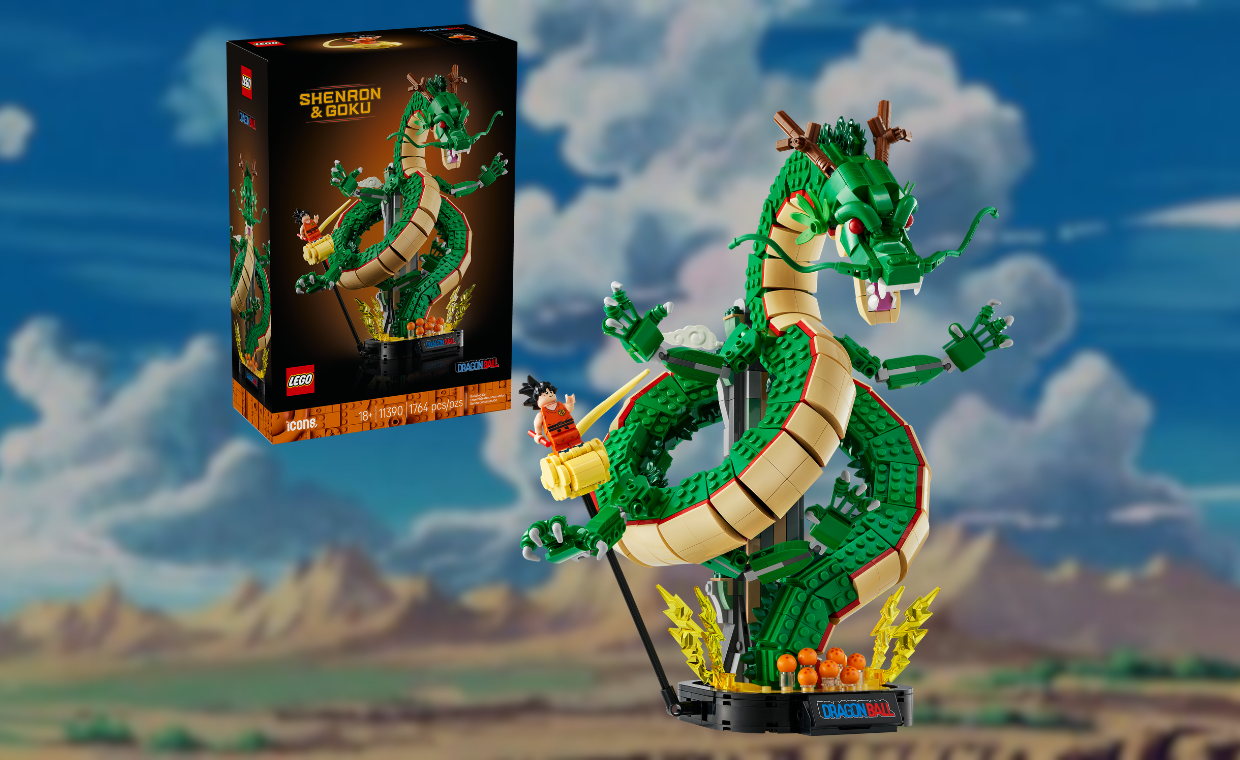 Dragon Ball x LEGO Shenron and Goku Set