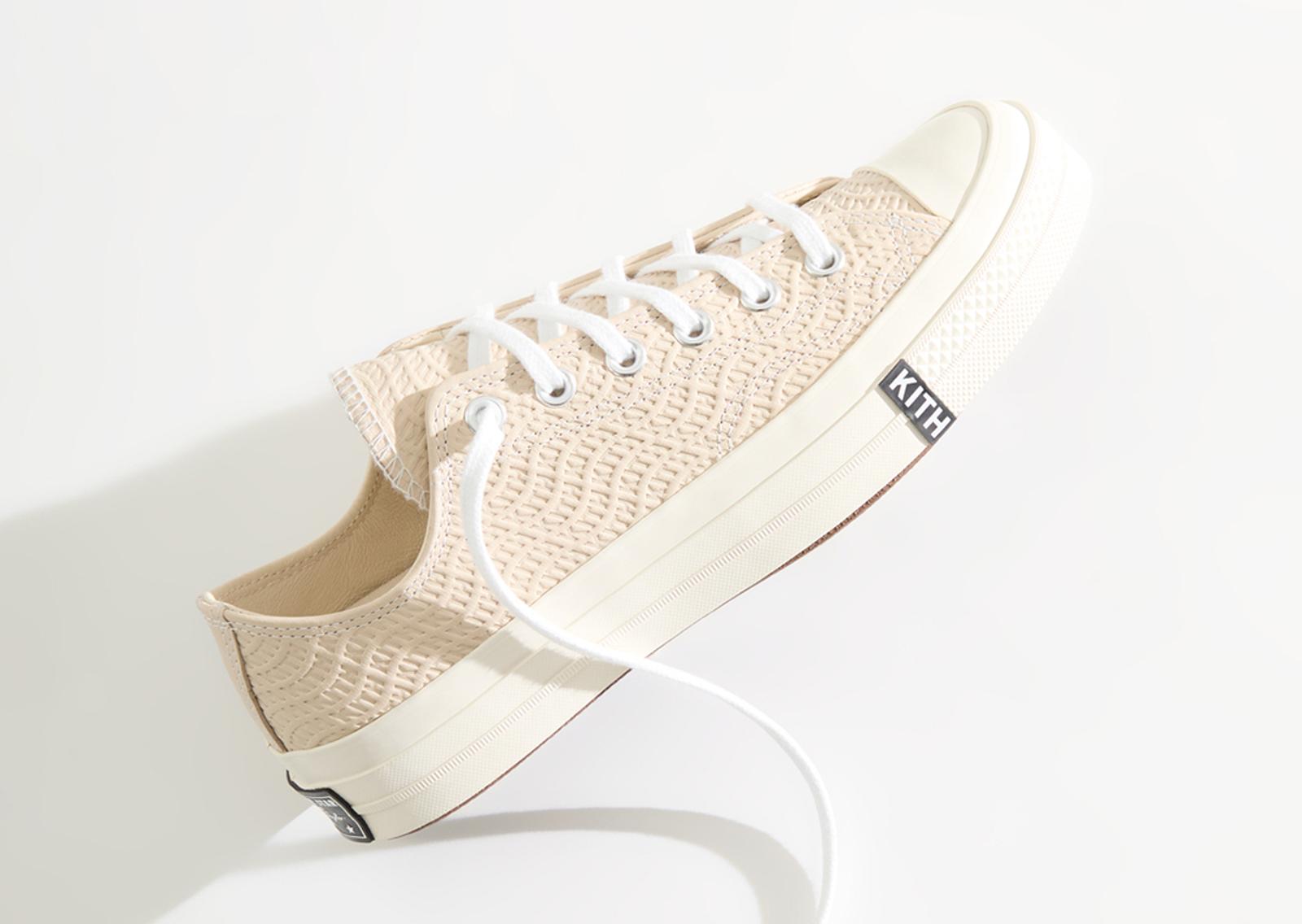 Kith Classics x Converse Chuck Taylor All Star 70 Ox Beige Lateral