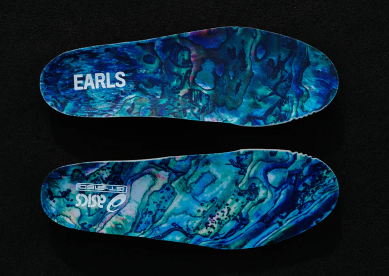 Earls Collection x Asics GT-2160 Ngāwari Insole