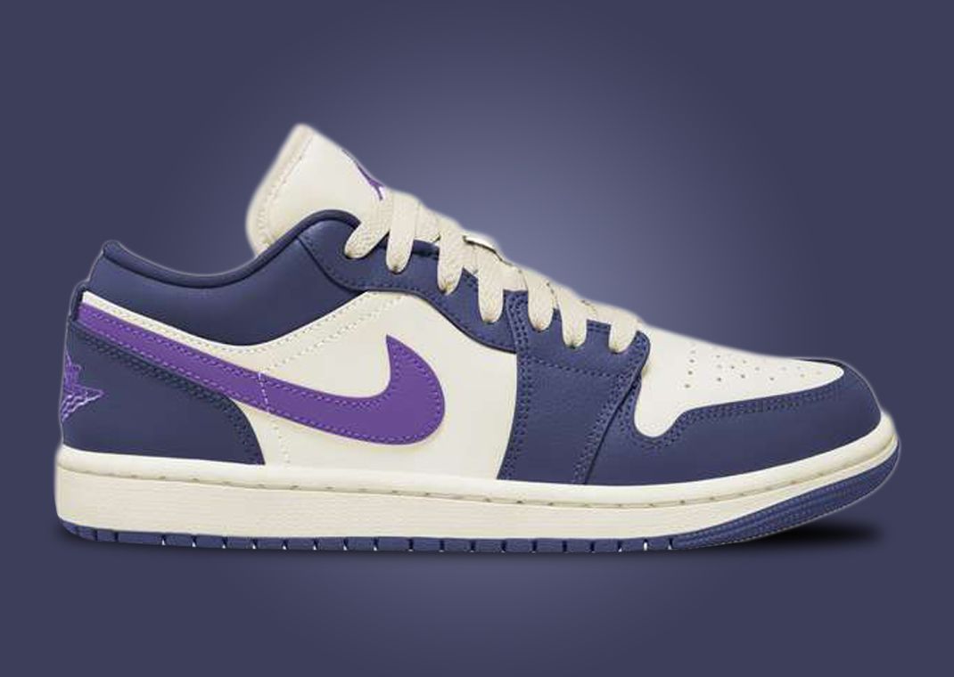 Action Grape Accents Accentuate This Upcoming Air Jordan 1 Low