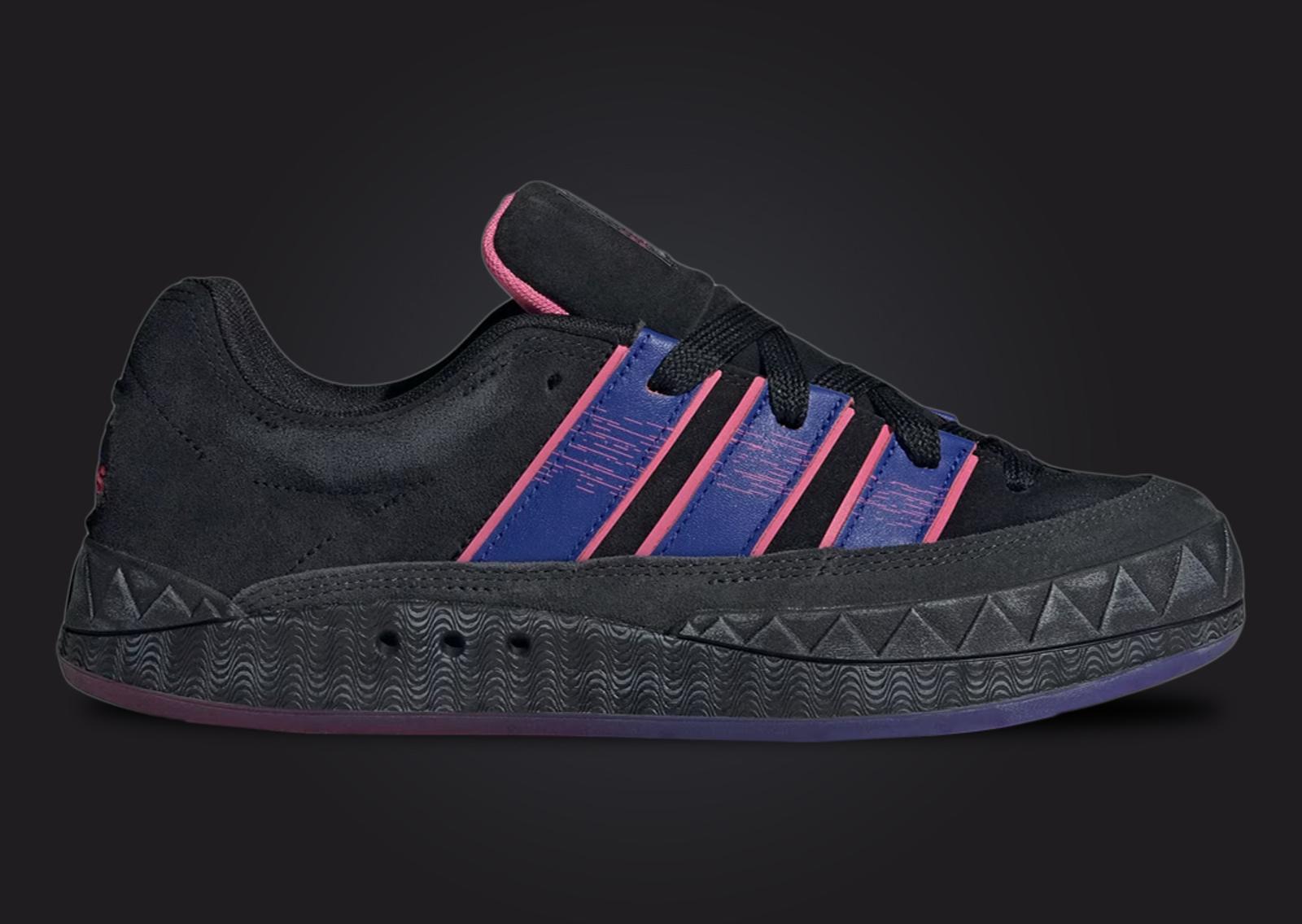 Avenue & Sons x adidas Adimatic Black Lateral Side